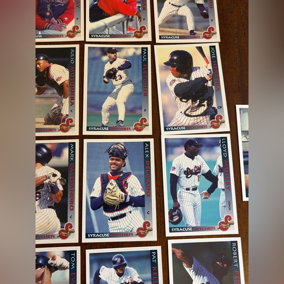 31 Cards From Syracuse Sky Chiefs 1990s  Baseball Cards - Picture 5 of 16